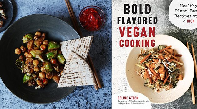 Harissa Sprouts and Chickpeas from Bold Flavored Vegan Cooking