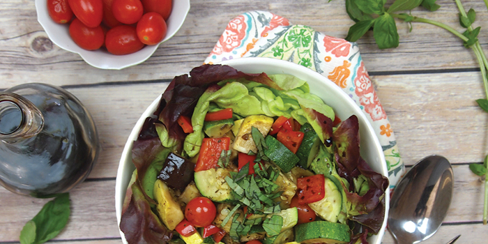 Roasted Ratatouille Summer Salad