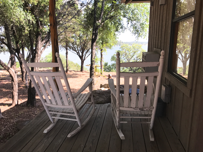 Canyon of the Eagles rocking chairs