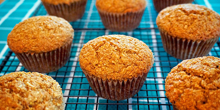 Laura Theodore's Lime and Coconut Corn Muffins