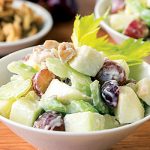 Vegan Waldorf Salad from NYC Vegan by Michael Suchman and Ethan Ciment (dairy-free and gluten-free)