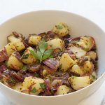 German-Style Potato Salad with Vegan Bacon