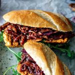 BBQ Tempeh Sandwiches from VBQ: The Ultimate Vegan Barbecue Cookbook by Nadine Horn and Jörg Mayer