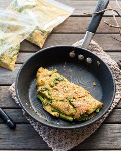 Asparagus Omelet from Vegan Yack Attack on the Go! by Jackie Sobon