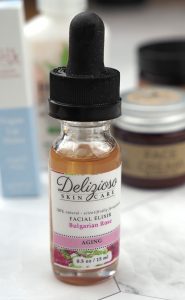 Delizioso Skincare Bulgarian Rose Facial Elixir