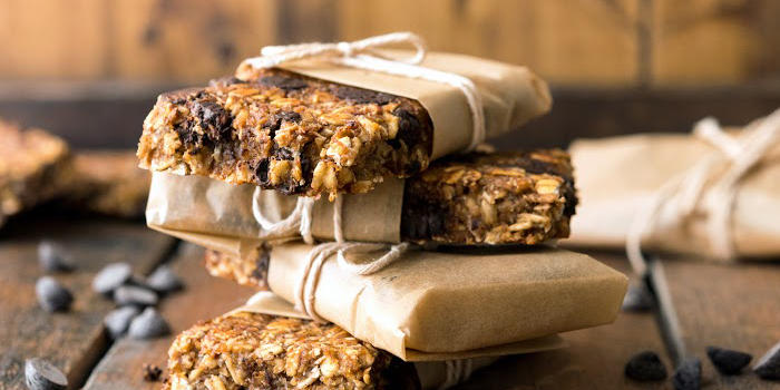 Vanilla Chip Buckwheat Bars from Vegan Yack Attack on the Go!