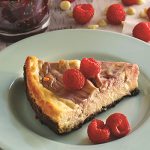White Chocolate Raspberry Cheesecake from Vegan Junk Food by Lane Gold