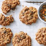 Pumpkin Spice, Cranberry, and Pistachio Morning Cookies from The Vegan 8 by Brandi Doming