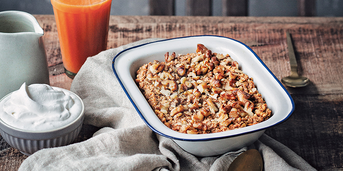 Sweet Potato Pie Baked Porridge from Naturally Sweet Vegan Treats