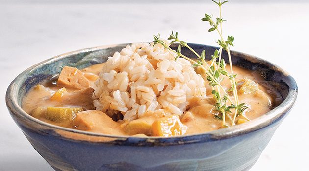 Butternut Squash Okra Gumbo from The Ultimate Vegan Cookbook