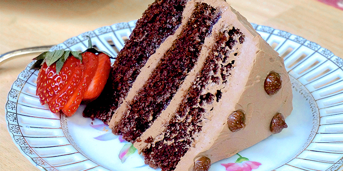 Jazzy Vegetarian's Divine Chocolate Mousse Cake