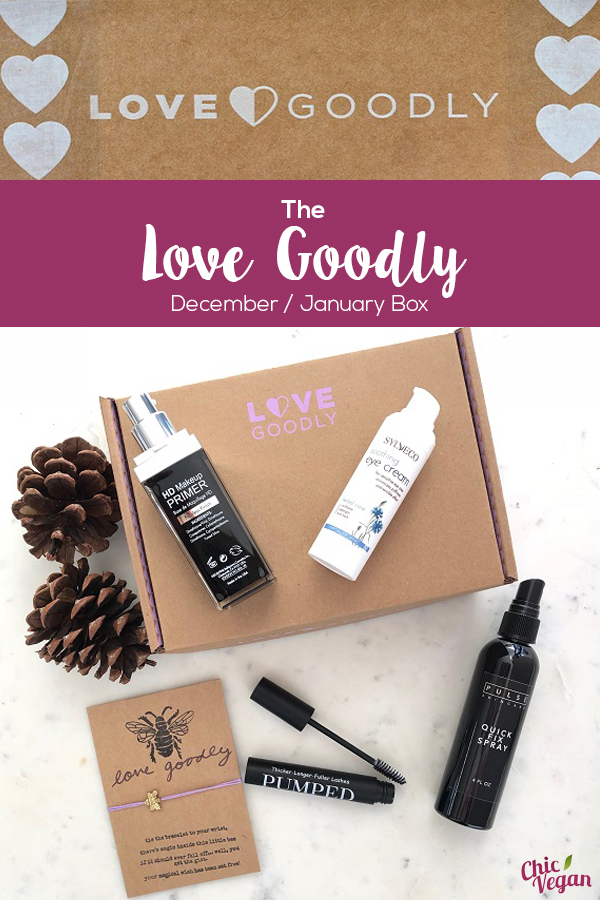 If you're not familiar with Love Goodly, they are a bi-monthly subscription service.  You'll find a great selection of eco-friendly, non-toxic, vegan, and cruelty-free beauty products to try for a fraction of the cost.  Each box also supports a different charity.  This month, the entire box was palm oil free in collaboration with the Orangutan Alliance.  You get to look beautiful and help the animals, what could be better?