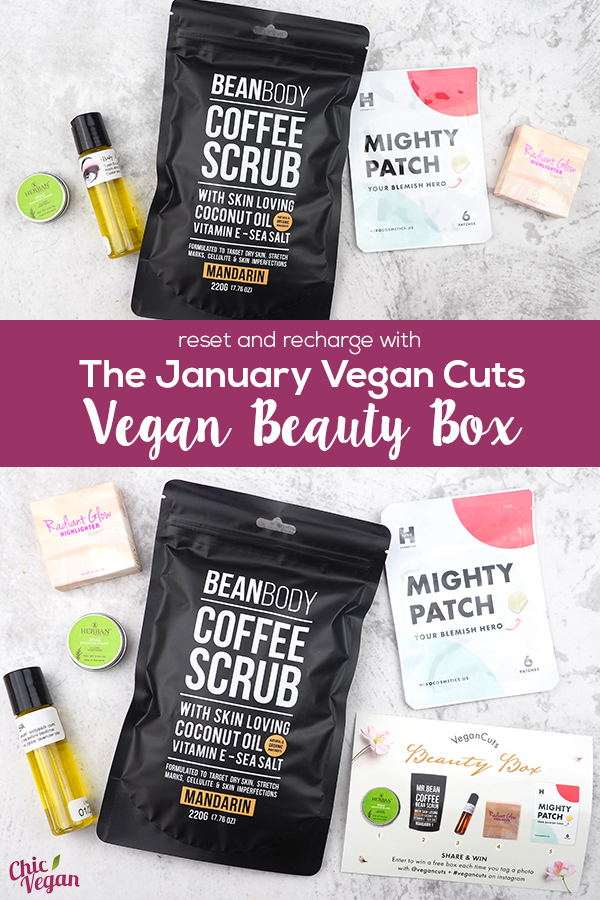 The January Vegan Cuts Vegan Beauty Box is full of cruelty-free cosmetics and skin-care products to help you reset and recharge for 2019.