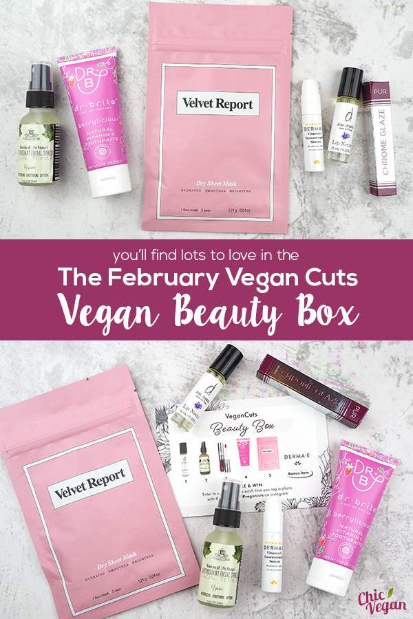 February is all about love, and there are lots of things to love about the newest Vegan Beauty Box from Vegan Cuts! It’s chock-full of cruelty-free skin care products.