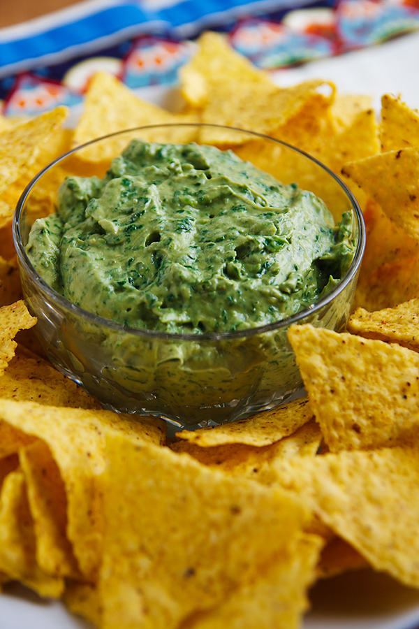 Nava Atlas's Very Green Avocado-Tahini Dip Photo by Susan Voisin