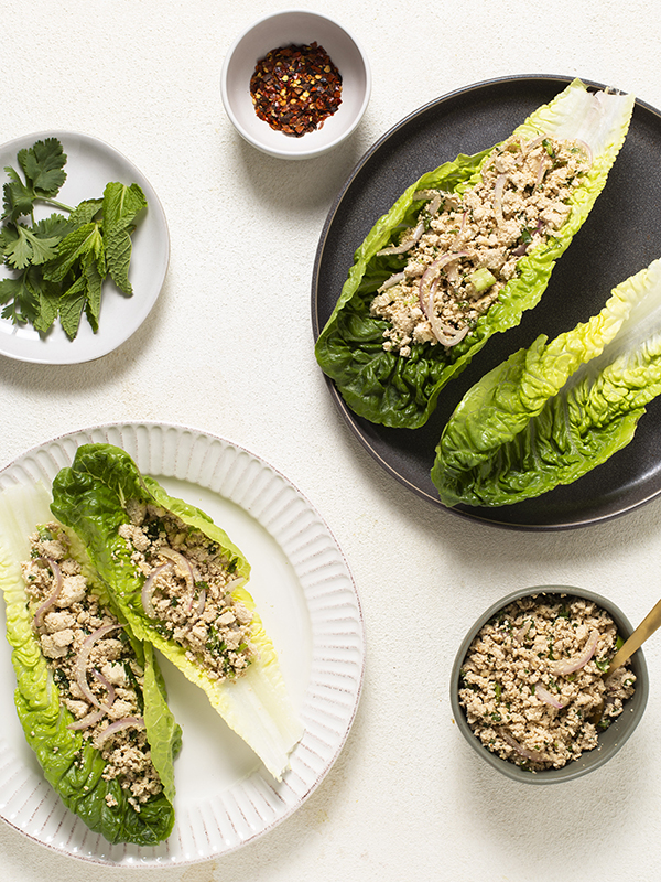Larb Salad from Plant-Based on a Budget 