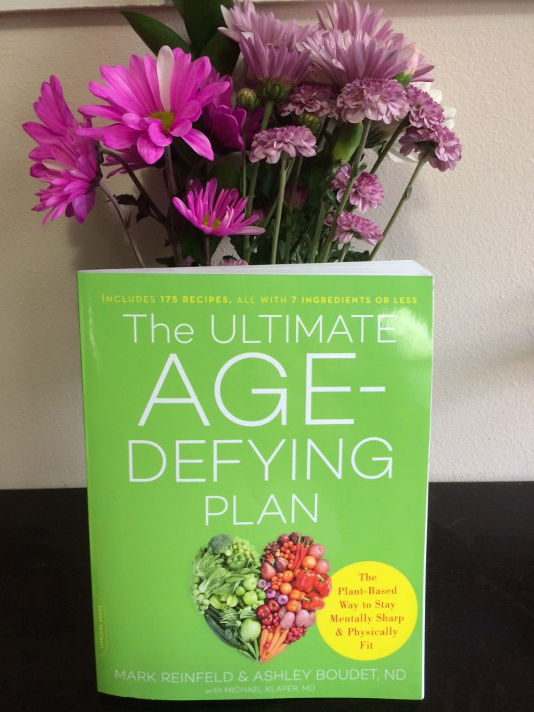 Ultimate Age Defying Plan book with flowers