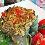 Laura Theodore's Cashew Stuffed Artichokes