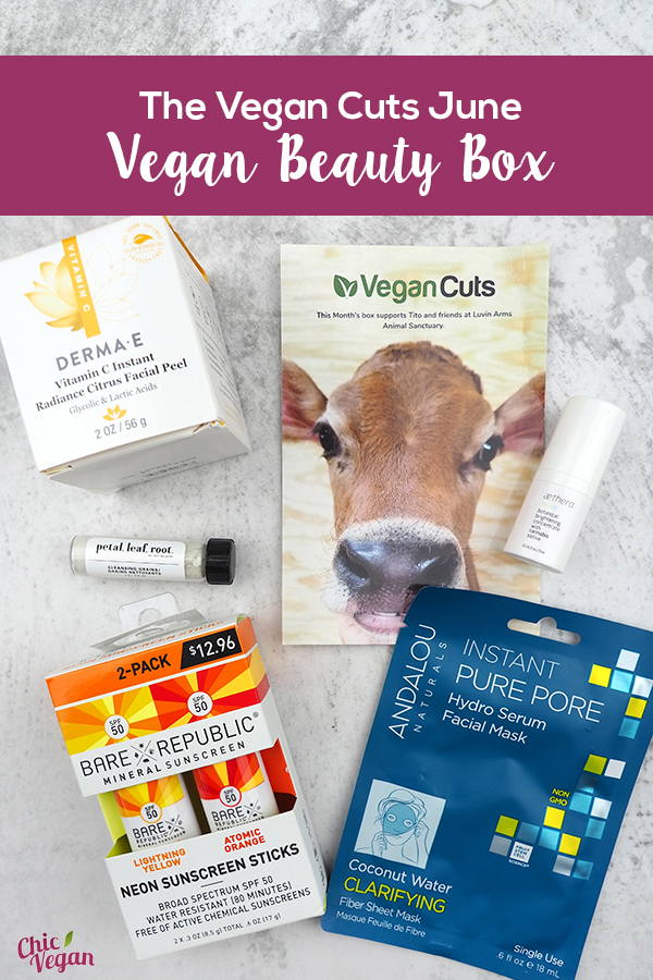 The June Vegan Cuts Vegan Beauty Box is loaded with cruelty-free skin care products that will pamper your skin during the hot summer months!