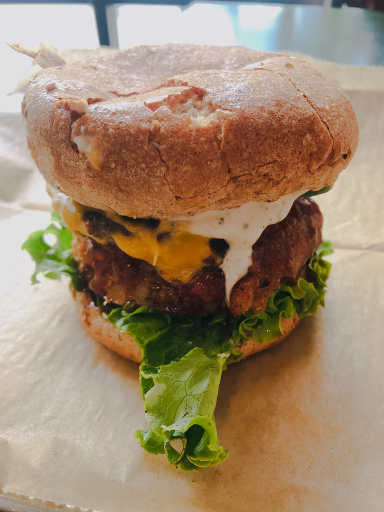 BBQ western at Eden Burger