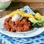 3 Bean Chili Burger