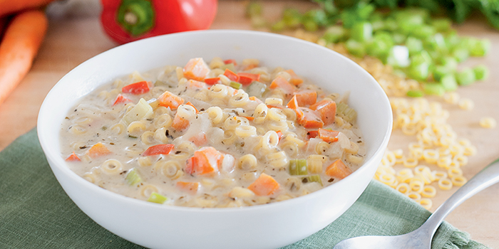 vegetable noodle soup