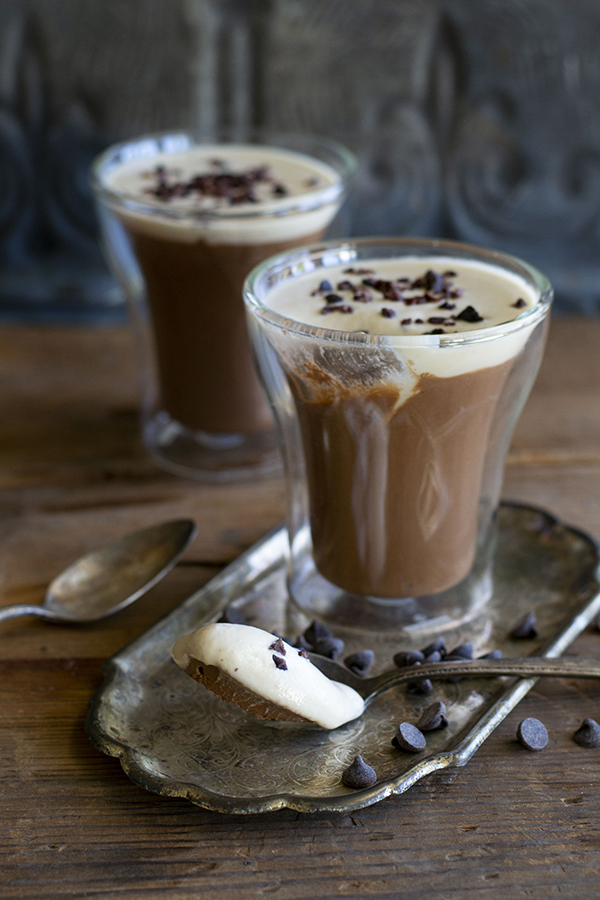 Deep Dark Chocolate Truffle Pudding 